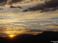50386Re - Sunset, Airpport Overlook, Sedona   Each New Day A Miracle  [  Understanding the Bible   |   Poetry   |   Story  ]- by Pete Rhebergen